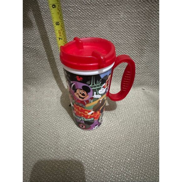 Walt Disney World Mickey Mouse Club Whirley Rapid Fill Reusable Travel Mug Cup - Picture 11 of 12
